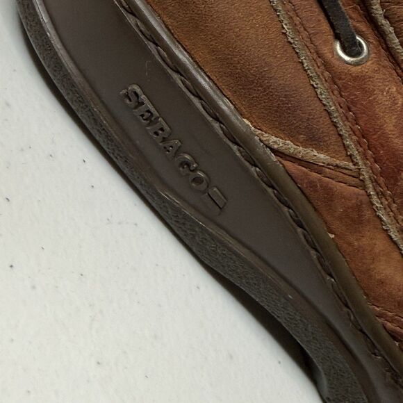 Sebago Docksides Boat Shoes Men 10.5 Brown Leather Casual Comfort Preppy Loafers main image 10